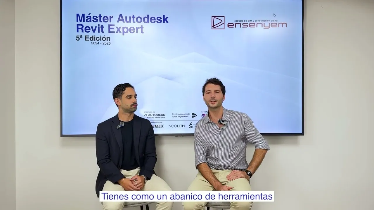 Testimonio en vídeo de un alumno del Máster Revit Expert