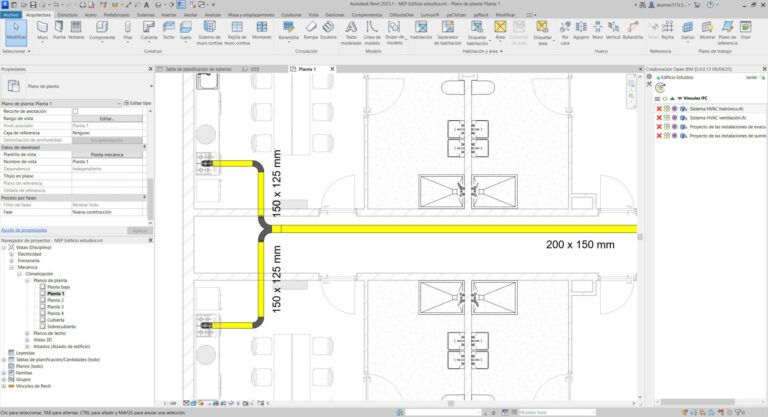 02 revit plano etiquetado