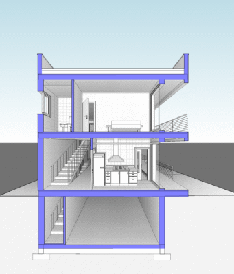 12.1 vista 3d sección fugada