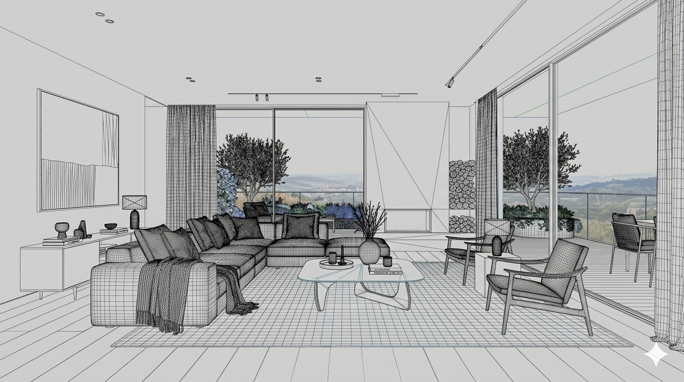 Wireframe viewport 3ds Max